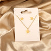 Love Heart Pendant Necklaces For Women Stainless Steel No Fade 2 Pieces Jewelry Wedding Party Gifts Gold Color - Image 20