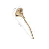Glossy Metal Ginkgo Leaf Shape Piercing Clip Pin Brooch for Women Men Coat Jacket Accessories Personalized Suit Corsage - Image 6