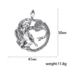 Medusa Brooches for Women 2-color Gold and Silver Lady Pin Office Party Friend Gifts Accessories - Image 3