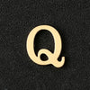 26 English Letter Brooches Gold-Color Metal Letter Pins Suit Shirt Collar Lapel Badge Jewelry Simple Clothing Accessories - Image 22