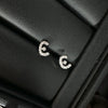 Arabic Love Letter Earrings for Women silver Plated Zircon Earrings Aesthetic Jewelry Gift Wife Lover Jewelry - Image 8