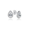 Infinity and Heart Stud Piercing Earrings with Crystal Accents - Image 14