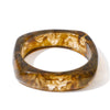 63mm Resin Thick Wrist Bracelet Bangle Autumn Winter Style Statement Jewelry Coffee Amber Champagne Pink - Image 8