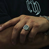 Gothic Vintage Eye Adjustable Open Rings For Men Women Punk Hip Hop Jewelry Couple Gift Party Rock - Image 2