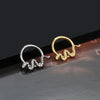1Pc Titanium Nose Hoop Daith Earring Conch Helix Septum Piercing Clicker Segment Helix Rook Ear Piercings Women Body Jewelry 16G - Image 49
