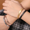 Stainless Steel Ayatul Kursi Cuff Bracelet Ayat Al-Kursi Quran Verse for Protection Islamic Jewelry Arabic Calligraphy Bangle - Image 3