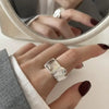 Starfish Pearl Ring Shape Gold Color Adjustable Rings For Women Korean Jewelry Party Accessory - Image 15