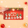Cute Christmas Gingerbread Snowflake Earrings Set for Women 12 pcs Santa Claus Christmas Tree Bell Earrings Year Jewelry - Image 3