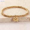 Mhs.sun Constellation Stainless Steel Beaded Bracelets For Women Men 12 Star Zodiac Sign Charm Birthday Party Jewelry Gift - Image 12