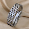 Charm Stainless Steel Cuff Bracelet for Women Zircon Geometric Gold Silver Color Wrist Bangles Jewelry - Image 6