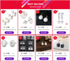 Baroque Button Freshwater Pearl Ear Spoon Style Earrings Silver Classic Elegant Gifts for Women - Image 8