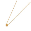 Rose Pendant Necklace for Women Gold Plated Stainless Steel Flower Jewelry Anniversary Wedding Gift - Image 2