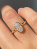 Gemagic Silver Zircon Delicate Simple Oval Ring For Women Engagement Wedding Jewelry - Image 6