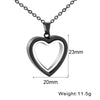 Glass Cremation Jewelry Necklace for Ashes Heart Memorial Lockets for Ashes Stainless Steel Keepsake Urn Ashes Pendants 4Colors - Image 4