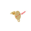 10pcs Stainless Steel Gold Silver Round Disc Earring Post W Loop Hammered Plate Earrings Base For Hypo-Allergenic Earring Making - Image 17