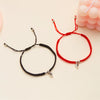 Magnetic Heart Couple Bracelets Set of 2 Braided Rope - Image 23