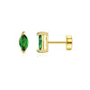 Two-Piece Stainless Steel CZ Cartilage Stud Earring Set for 20G Piercings - Image 15
