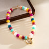 Bohemian Colorful Handmade Acrylic Beaded Choker Necklaces for Women Heart Fish Pendant Necklace Summer Jewelry Gift - Image 11