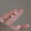 Mini Crystal Butterfly and Flower Stud Earrings in Multiple Designs - Image 34