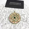Magic Amulet Mythical Aztec Tiger Chakra Asian Ornaments Compass Africa Pendant Jewelry Silver Gift For Woman Men - Image 5
