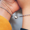 2Pcs/set Magnet Couple Bracelets Heart Attraction Bracelet Stainless Steel Charm Simple Cuban Chains Key Lock Jewelry Gifts - Image 21
