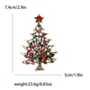 Christmas Rhinestones Star Tree Brooches for Women Unisex Classic Corsage Pins Office Party Friend Gifts Jewelry Accessories - Image 21