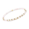 4MM Nature Stone Brass Beads and Freswater Pearl Stretchable Bracelet Suitable For Men And Women Daily Wear Gifts - Image 12