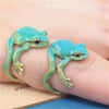 Tree Frog Ring Opening for Women Men Cute Adjustable Ring Animal Shape Alloy Jewelry Accessories Party Jewelry Gifts - Image 3