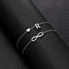 Bohemia A-Z Letter Initial Anklet For Women Silver Color Initial Heart Anklet Bracelet Leg Chain Beach Party Travel Foot Jewelry - Image 13