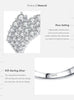 MODIAN 925 Sterling Silver Classic Sparkling High Level Zirconia Trendy Finger Ring Party Luxury Wedding Jewelry For Women Gift
