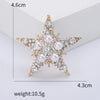 Tassel Shooting Star Pins for Women Unisex Rhinestone Star Brooches Office Party Friend Gifts Jewelry Accessories - Image 32