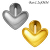 Clear Stone Labret Piercing Stud with Square Heart and Trapezoid Styles - Image 26