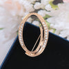 Women Rhinestone Brooch A-Z English Letter Gold Color Metal Pins Crystal Alphabet Jewelry Shirt Clothes Accessories Gift - Image 20
