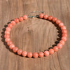 12mm Stone Round Beads Necklace Bohemian Colorful Vacation Neck Decor Women Handmade Choker - Image 11