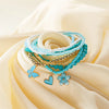 9pcs/set Bohemian Butterfly Flower Pendant Bracelet for Women Handmade Rice Beads Stacked Bracelet Summer Beach Party Jewelry - Image 17