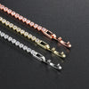 2.5mm Zirconia Tennis Bracelet for Women Crystal Charm Tennis Thin Chain Bracelet on Hand Wedding Jewelry - Image 4