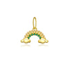 Silver 12 Birthstone CZ Clips Charm Beads Pendant For Necklace And Bracelet Women Jewelry - Image 28