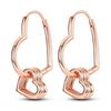 Rose Gold Series Silver Flamingo Giraffe Star and Moon Flower Earrings Elegant Party Jewelry Gifts - Image 8