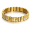 Elastic Stainless Steel Adjustable Heart Star Bracelet For Women Men Geometric Rhinestone Couple Wrist Jewelry Gifts - Image 11