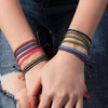 Herlook Vintage Colombia Slim Bracelet for Women Men Handwoven Braided Wristband Bracelets Hippie Boho Jewelry - Image 4