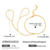 Minimalist Gold Color Plated Stainless Steel Three Layer Bracelet with Fingers and Zircon Women's Accessories Party G - Image 19