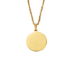 10Pcs 45cm 50cm 60cm Blank Round Disc Pendant Necklace Mirror Polish Stainless Steel Chain Necklace For Womens - Image 4