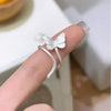 Vintage Personality Geometric Shape Simple Love Heart Rings for Women Unique Design Adjustable Open Mouth Rings Jewelry Gifts - Image 25