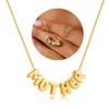 Bubble Letter Necklaces Custom 3D Bubble Letters Balloon Name Necklaces for Women Girls Gold Name Personalized Jewelry Gift - Image 10