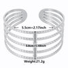 Metal Silver Color Heart Animal Snake Hand Hug Flower Leaf Bangles Bracelets For Women Girl Jewelry Stainless Steel Bangle Gift - Image 21