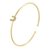 Gold Plated Micro-Set Zirconia 26 Letters A-Z Simple Unisex Bracelet Lucky Letters Bracelet Golden - Image 29