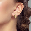 Earring Gold Series Silver Round Hoop Earring Moon Stars Teardrop Cladda Heart Earring For Women Jewellery - Image 6
