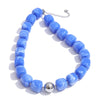 Acrylic Square Beads Chain Necklace Bracelet Bangle Stainless Steel Handmade Jewelry Green Khaki Pink Amber - Image 34
