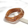 Multi-style Twisted Irregular Acrylic Bangles for Women Girl Geometric Square Wide Bracelet Couple Jewelry Accessories Gifts - Image 9