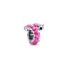 Silver Pink Series Butterfly Flower Heart Friends Love Mom Beads Fit European Charms Bracelet Jewelry - Image 13